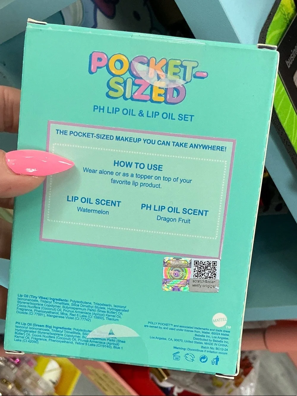Polly Pocket: Pocket-Sized Lip Oil Set